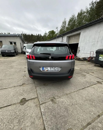 Peugeot 5008 cena 75900 przebieg: 66000, rok produkcji 2019 z Dobra małe 172